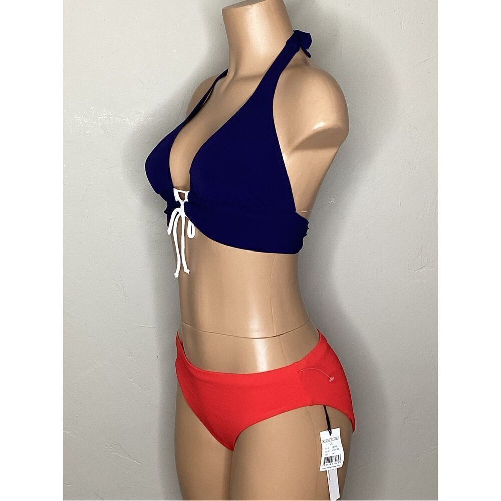 New. Robin Piccone red, white and blue bikini. Medium. Retails $189 - Picture 5 of 8